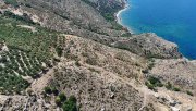Ravdoucha MIT VIDEO Kreta, Ravdoucha: Premium-Hanggrundstück nahe am Meer mit erteilter Baugenehmigung und traumhaftem Meerblick kaufen